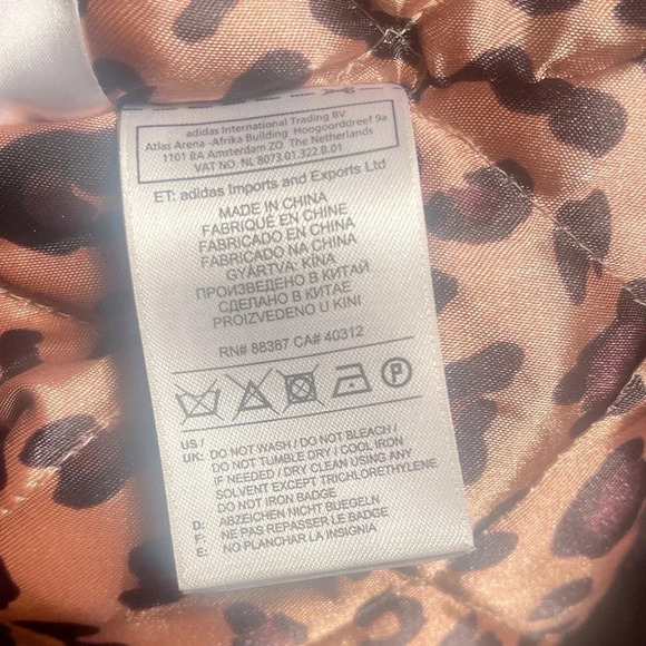 Adidas oversized lined unisex streetwear casual trend varsity bomber jacket S - Picture 5 of 5